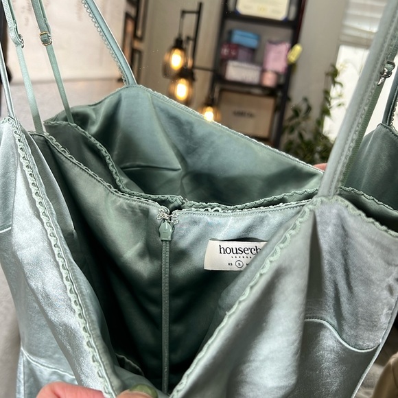 HOUSE OF CB 'Costanza' Light Jade Maxi Dress NWOT - Picture 11 of 12